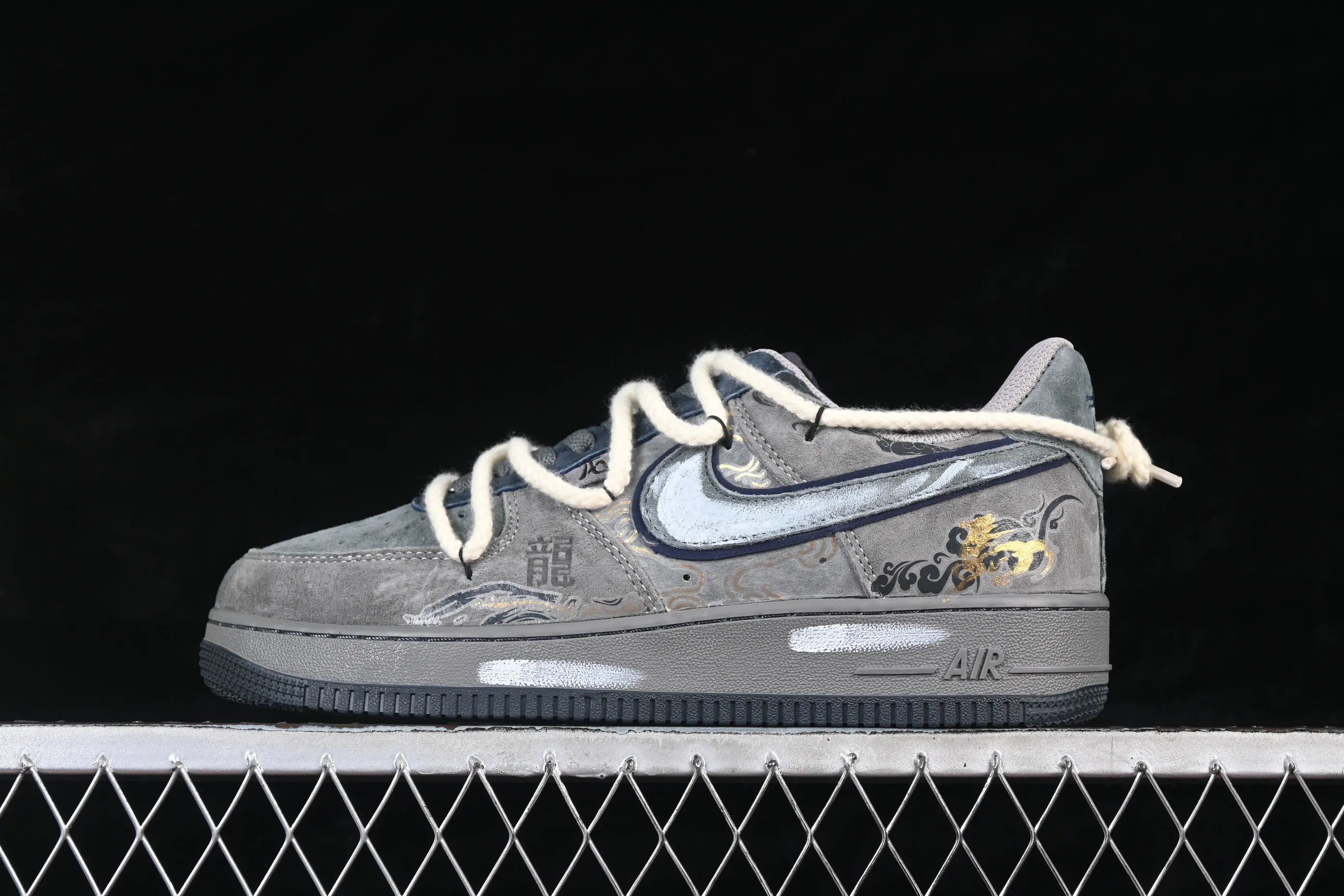 All categories Nk Air Force 1 Air Force series Nk Air Force 1 Low Air Force low-top Nike Air Force 1'07 Low "Dragon & Horse Spirit" Hand-painted graffiti Year of the Horse Chinese style limited edition Air Force 1 low-top casual sneakers CD1221-680